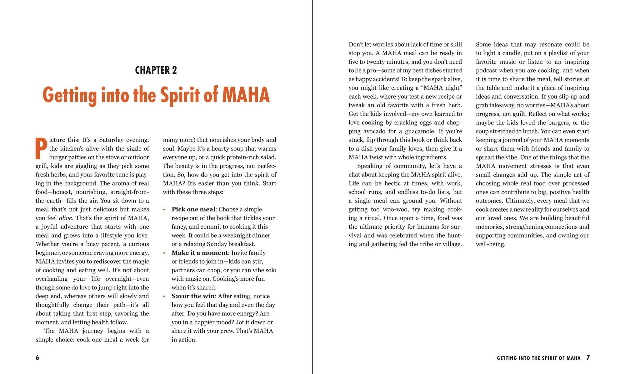 The MAHA Cookbook: Taking Charge of Your Health with Vibrant, Whole Foods