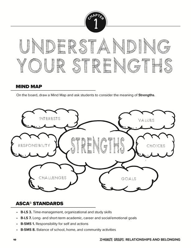 30-Minute Groups: Relationships and Belonging: Valuing Self and Others, Creating Meaningful Connections, and Setting Healthy Boundaries