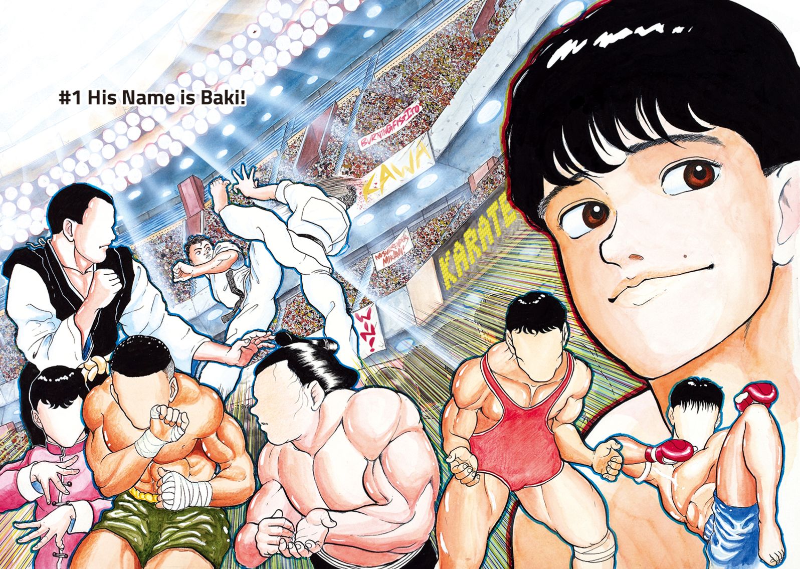 Baki The Grappler (Perfect Edition) Vol. 1
