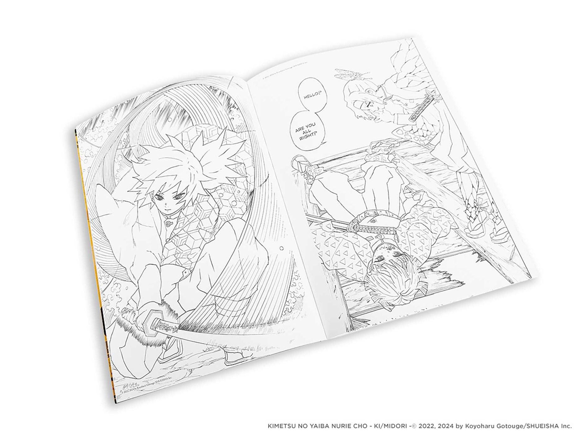 Demon Slayer: Kimetsu no Yaiba: The Official Coloring Book 3