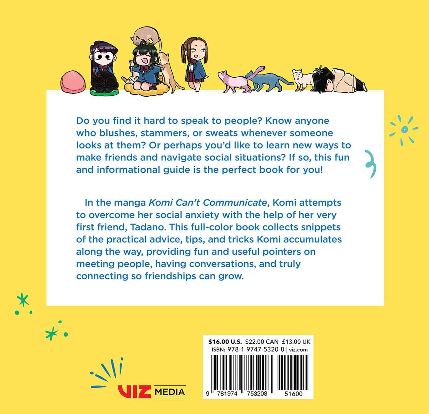 Komi Can't Communicate: Making Friends and Not Scaring People