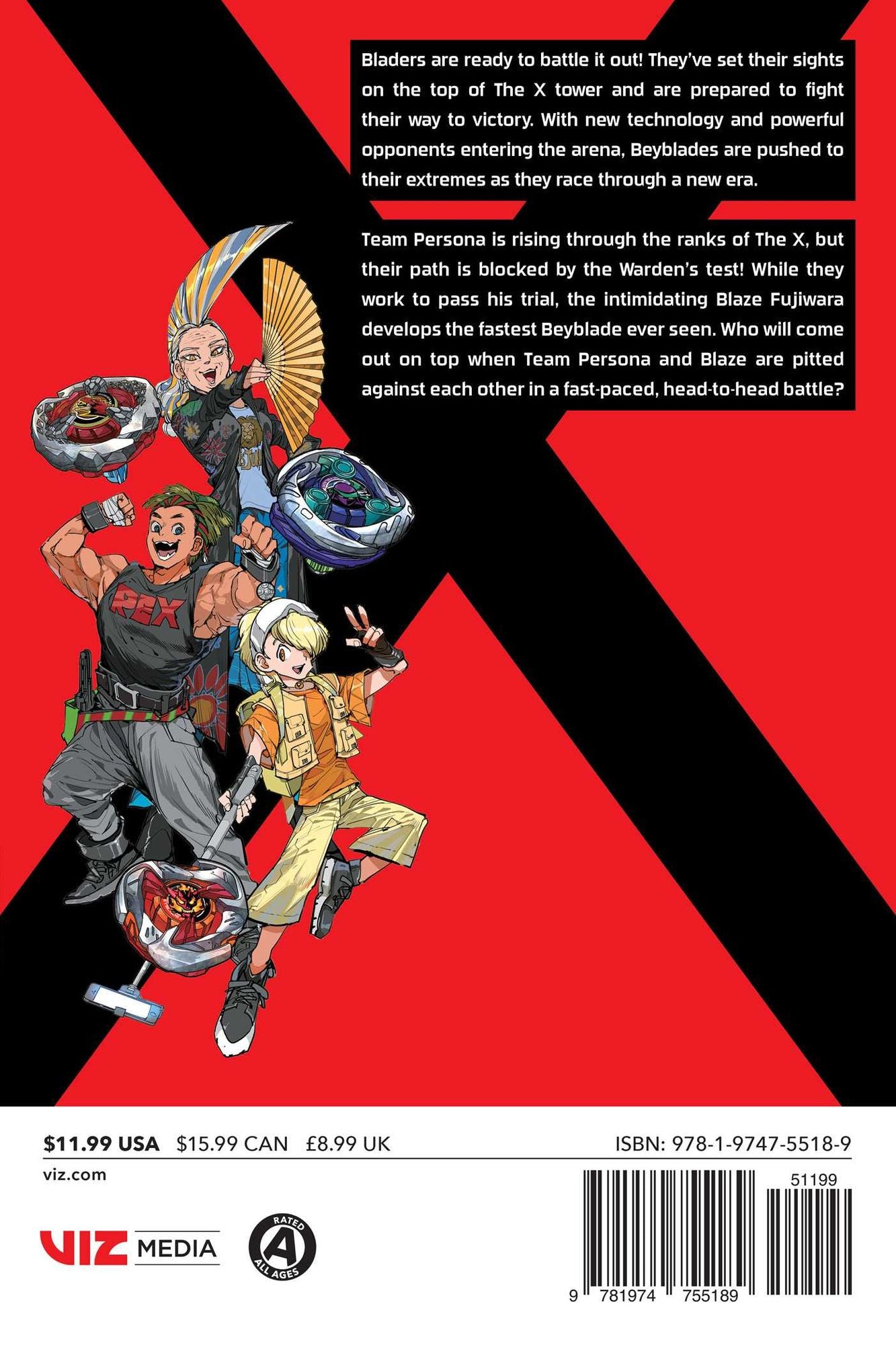 Beyblade X, Vol. 3
