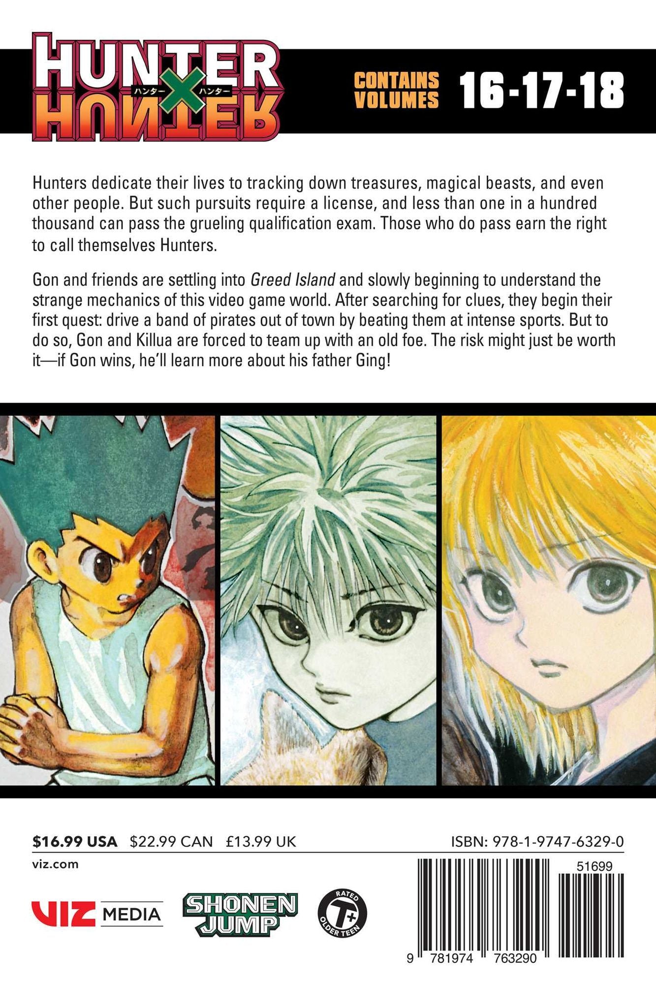 Hunter x Hunter (3-in-1 Edition), Vol. 6: Includes vols. 16, 17, & 18