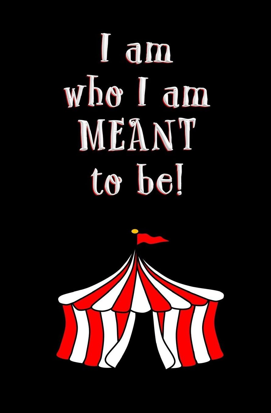 I am Who I am Meant to be!: Blank Journal and Movie Quote