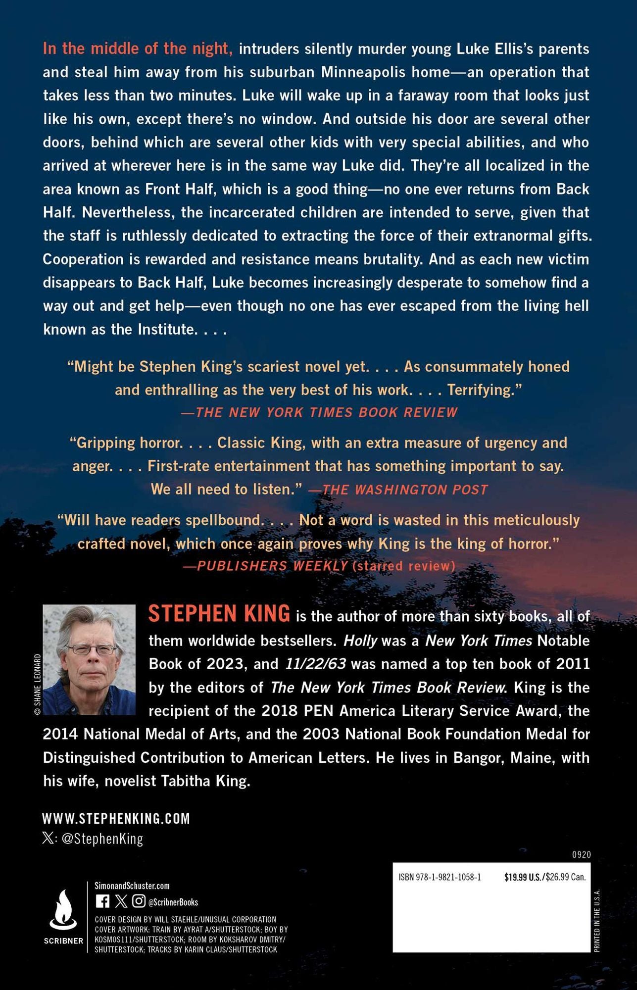 The Institute: A Novel