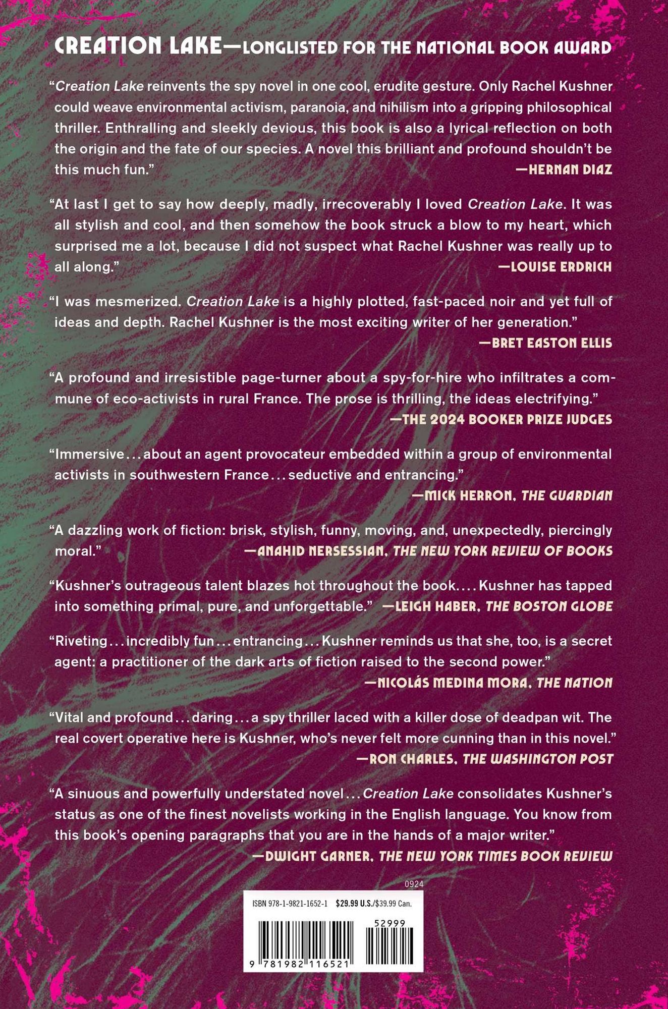 Creation Lake: A Novel