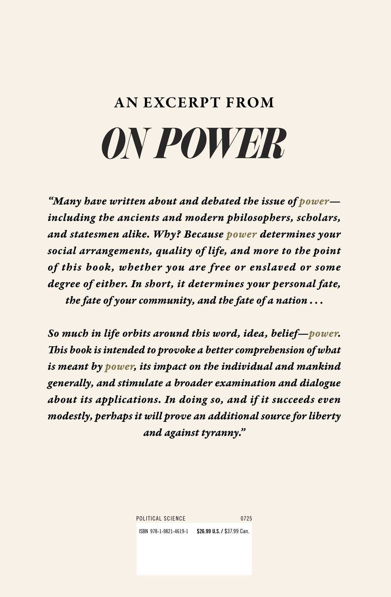On Power