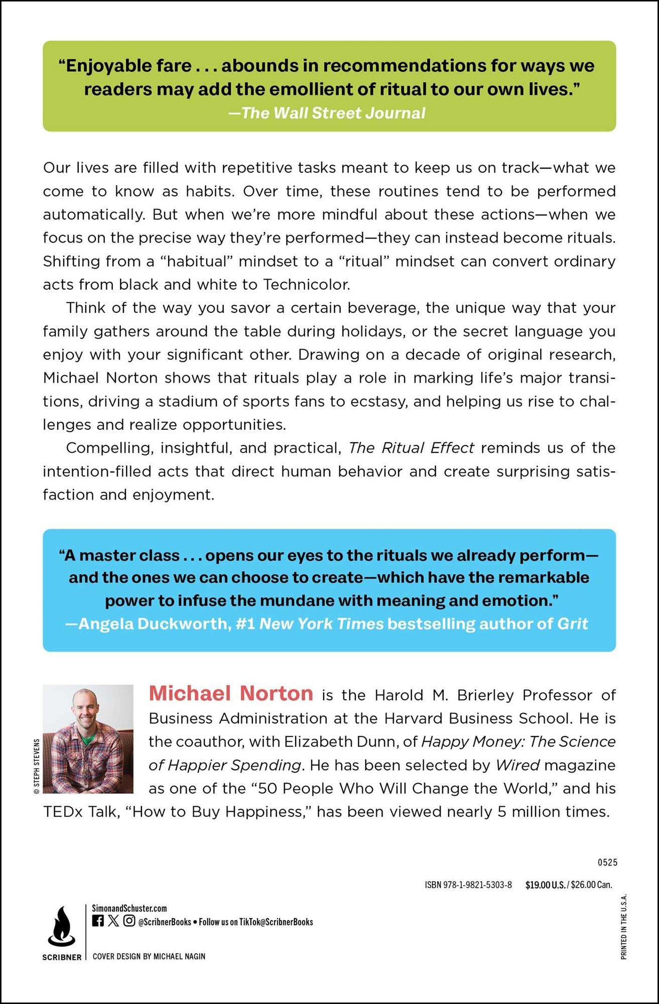 The Ritual Effect: From Habit to Ritual, Harness the Surprising Power of Everyday Actions
