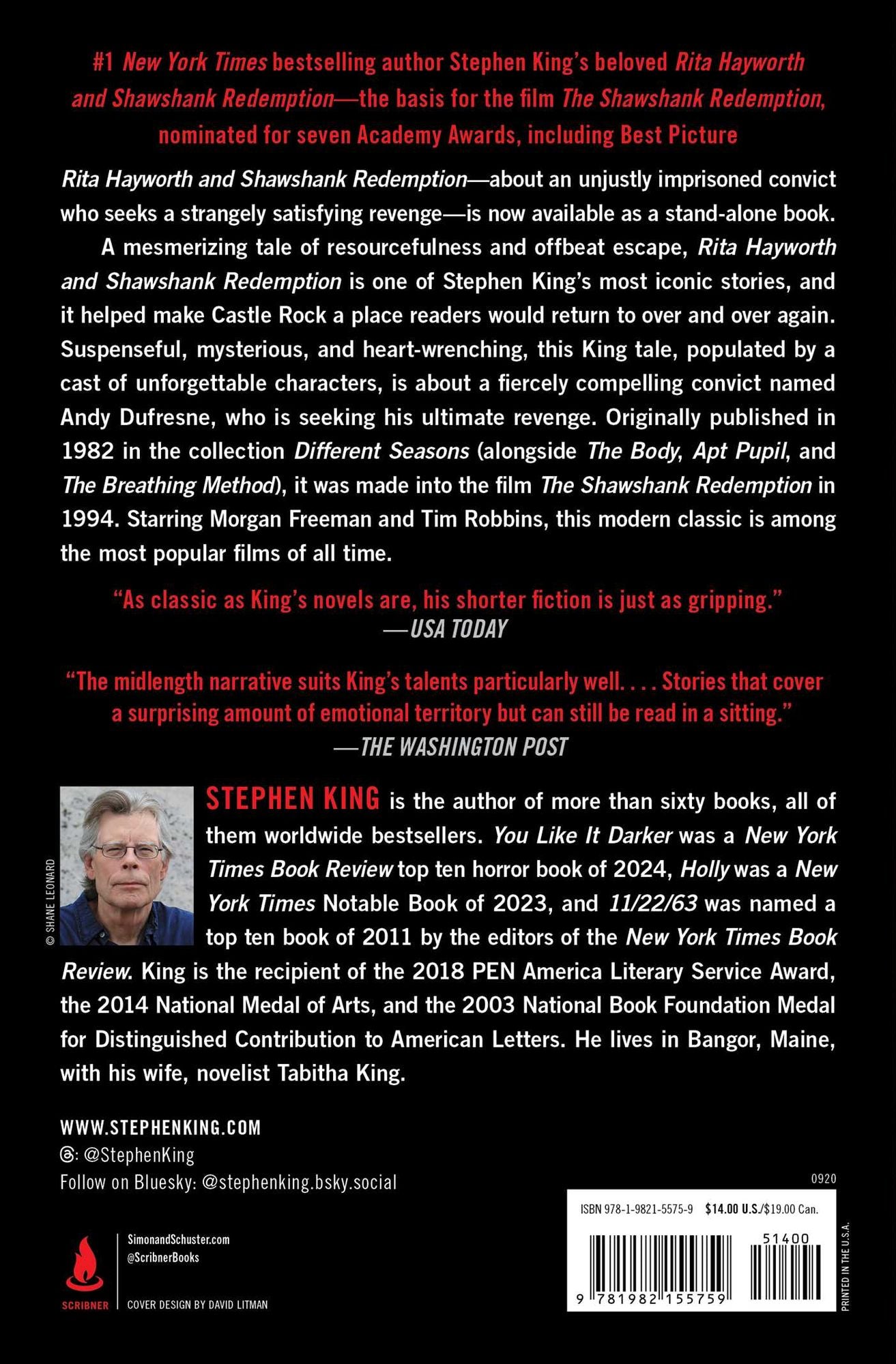 Rita Hayworth and Shawshank Redemption