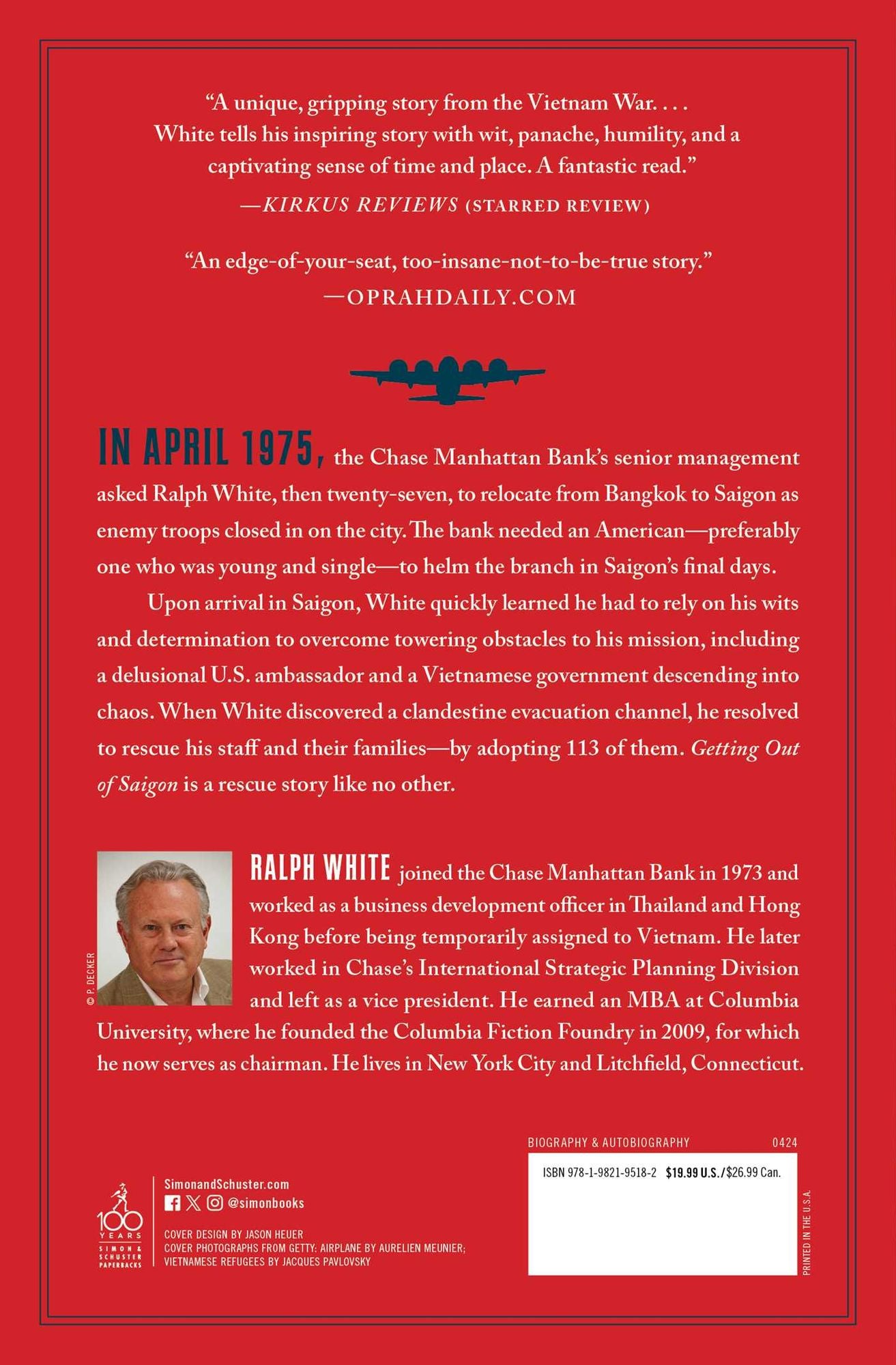 Getting Out of Saigon: How a 27-Year-Old Banker Saved 113 Vietnamese Civilians