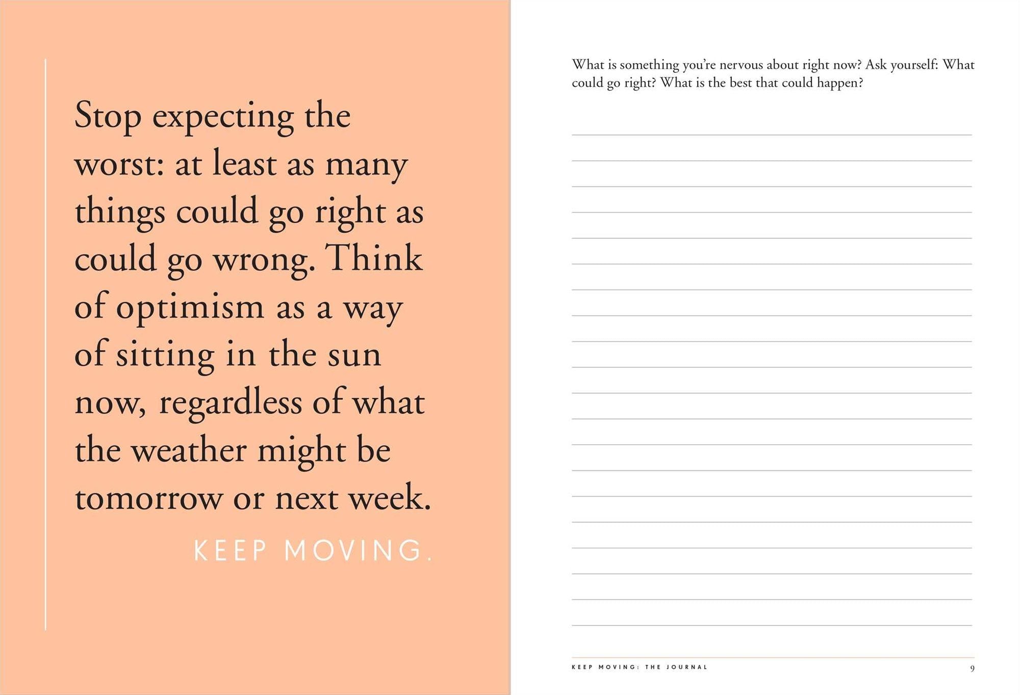 Keep Moving: The Journal: Thrive Through Change and Create a Life You Love