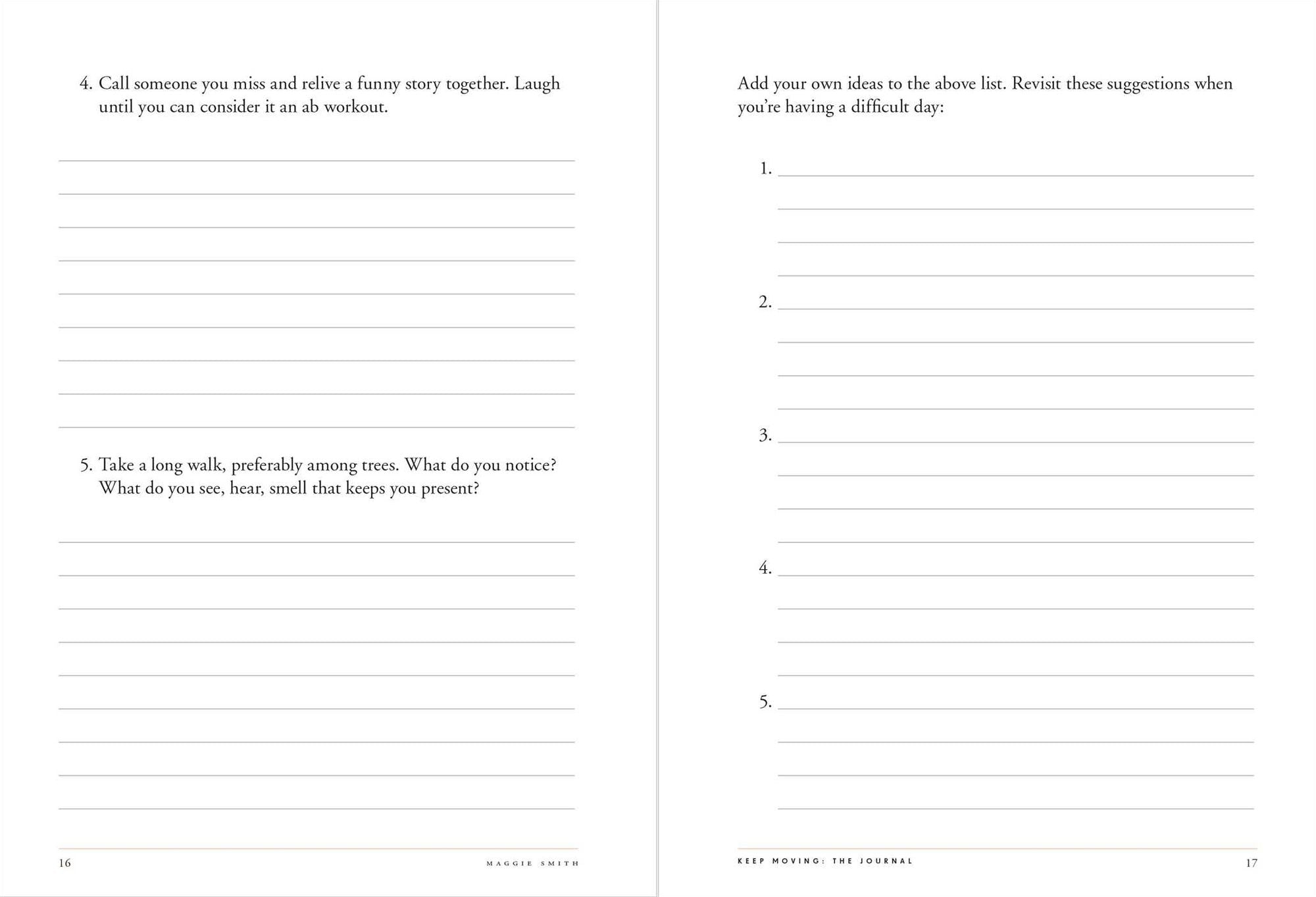 Keep Moving: The Journal: Thrive Through Change and Create a Life You Love