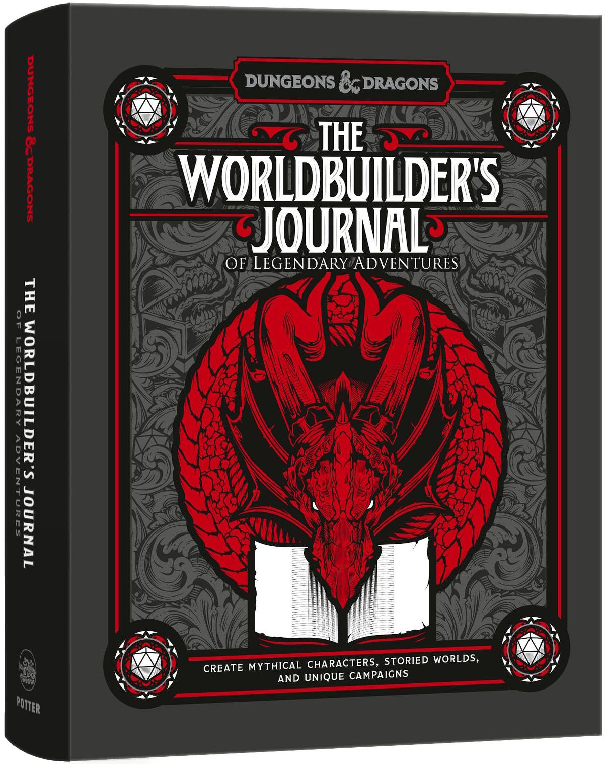 The Worldbuilder's Journal of Legendary Adventures (Dungeons & Dragons): 365 Questions to Help You Create Mythical Characters, Storied Worlds, and Unique Campaigns
