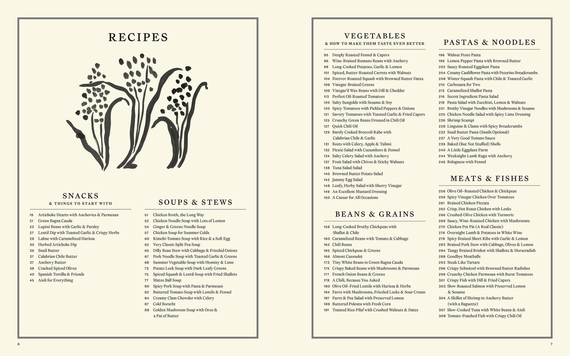 Something from Nothing: A Cookbook