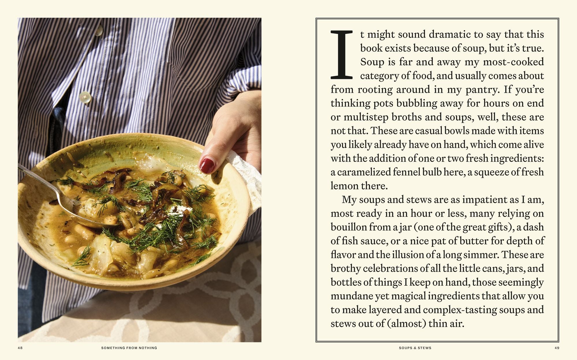 Something from Nothing: A Cookbook