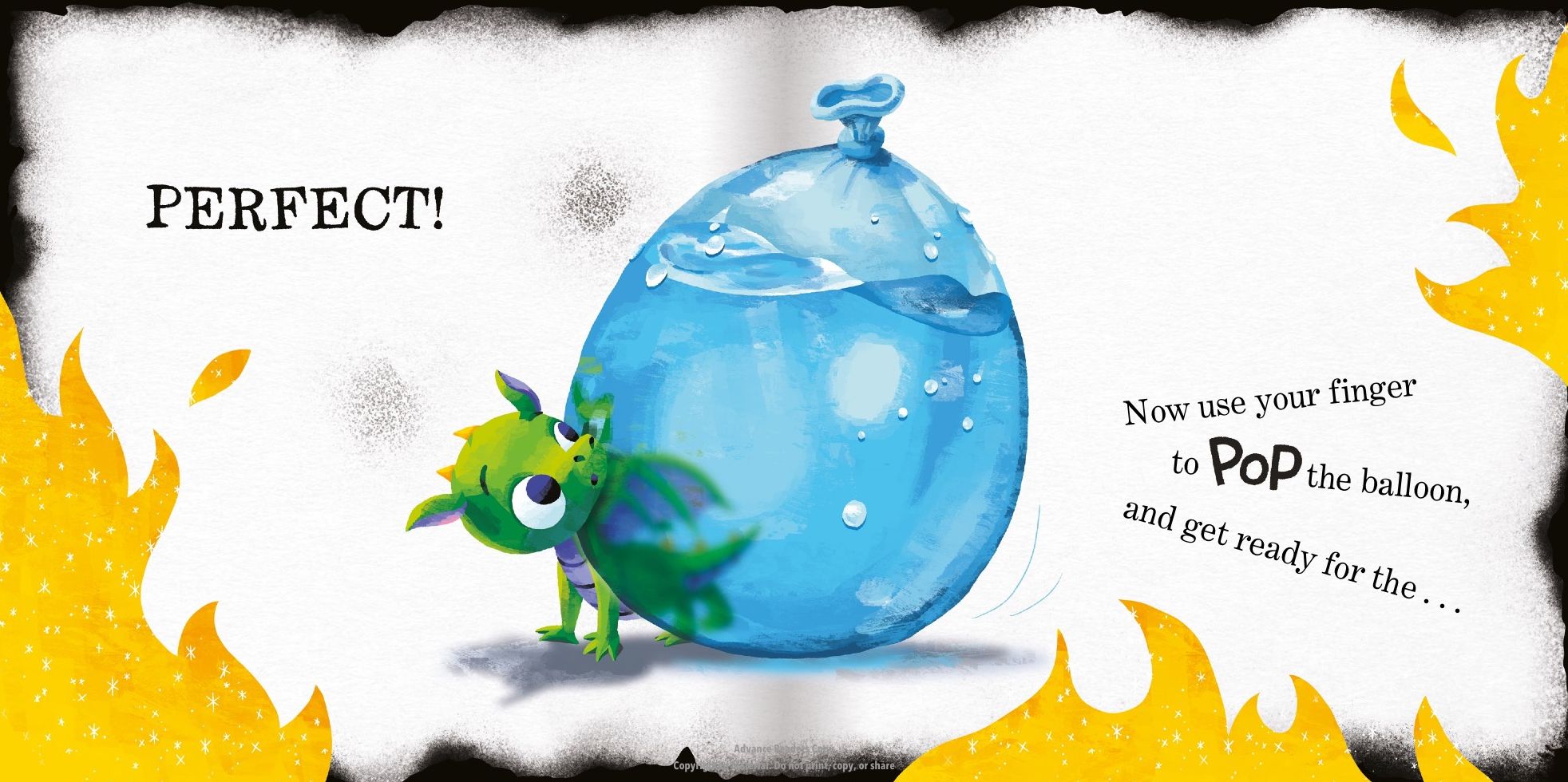There's a Dragon in Your Book