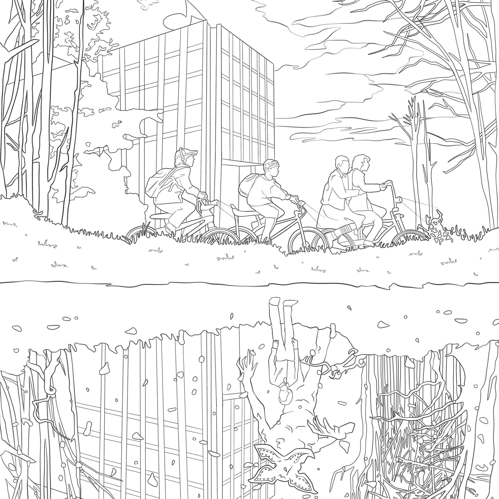 Stranger Things: The Official Coloring Book