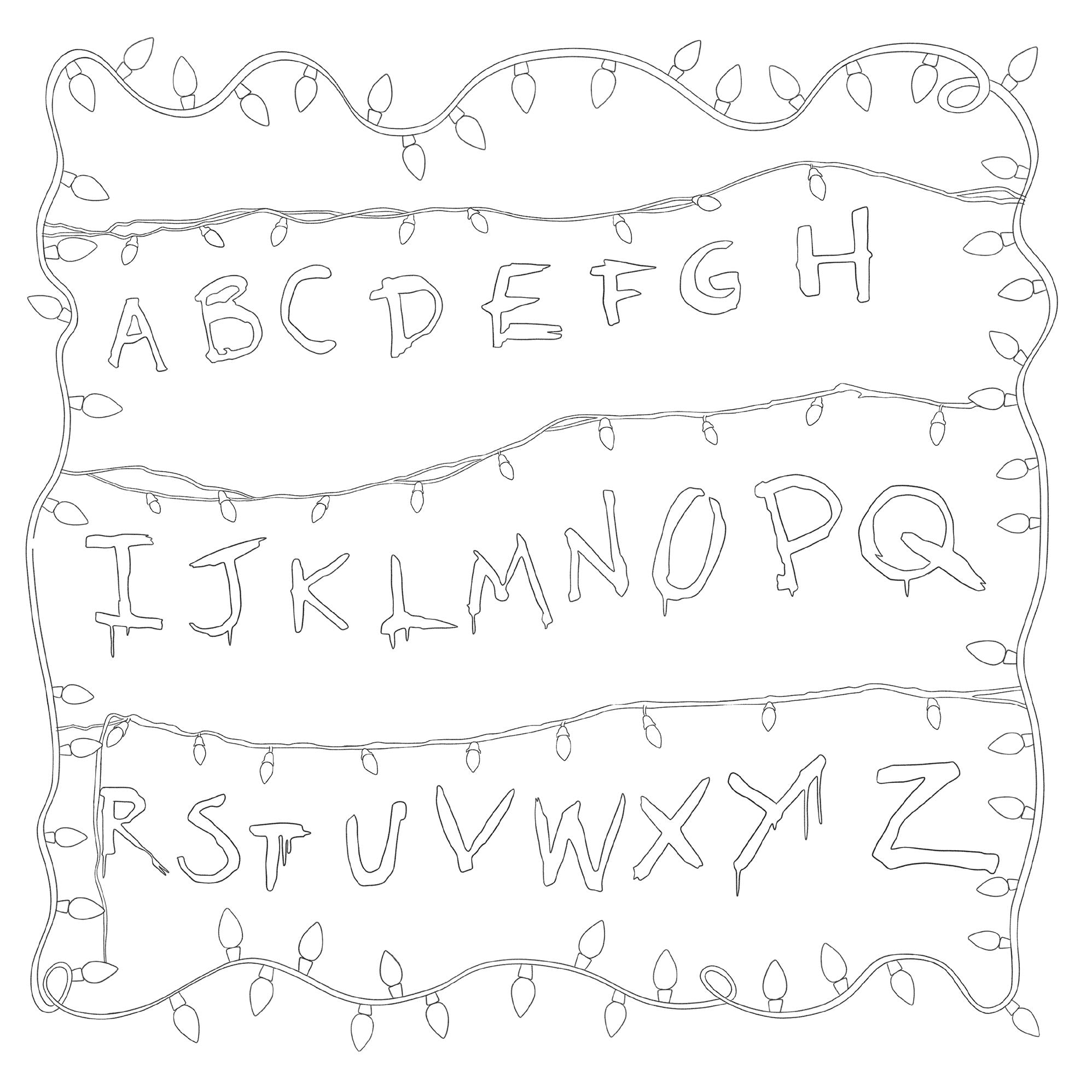 Stranger Things: The Official Coloring Book