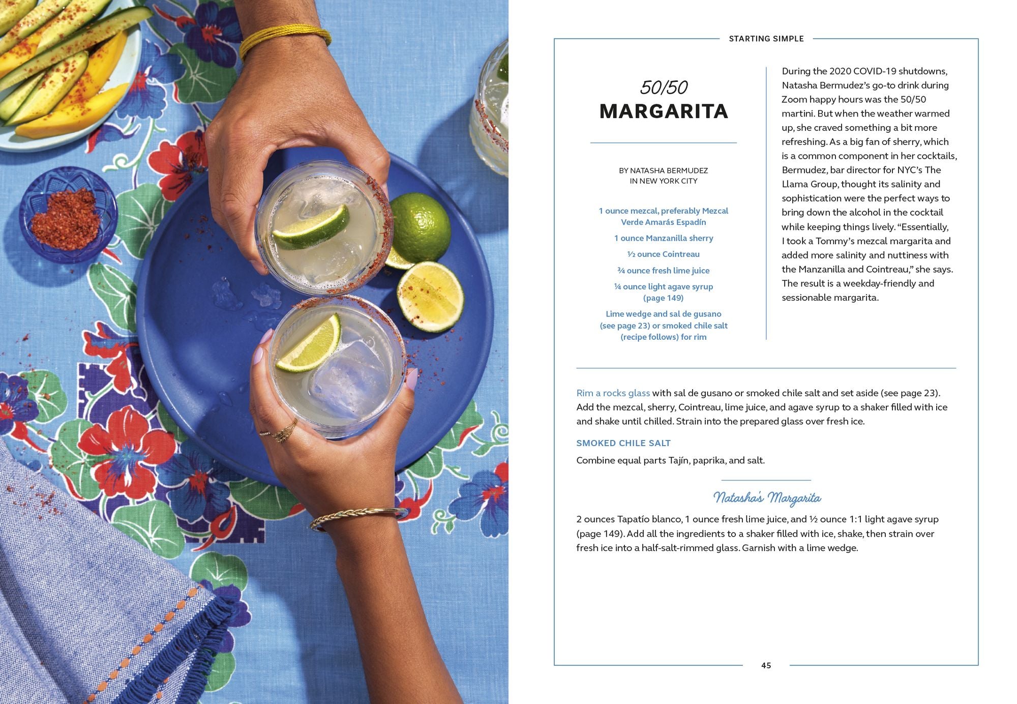 Margarita Time: 60+ Tequila & Mezcal Cocktails, Served Up, Over & Blended