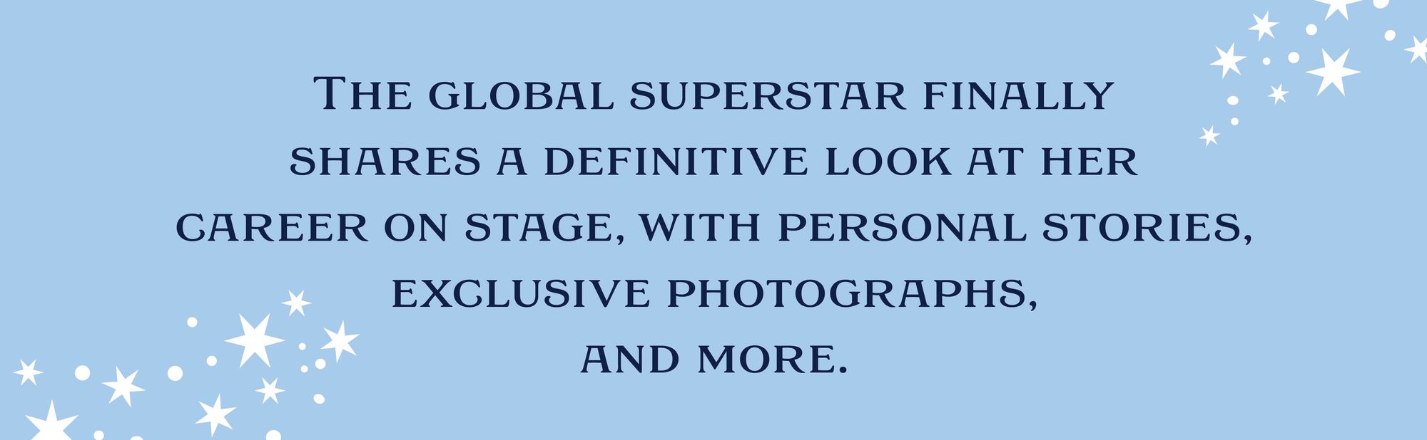 Star of the Show: My Life on Stage