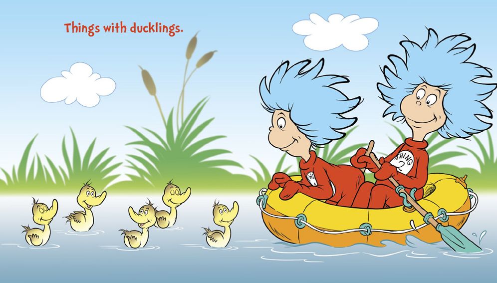 Dr. Seuss's Spring Things: A Spring Board Book for Kids