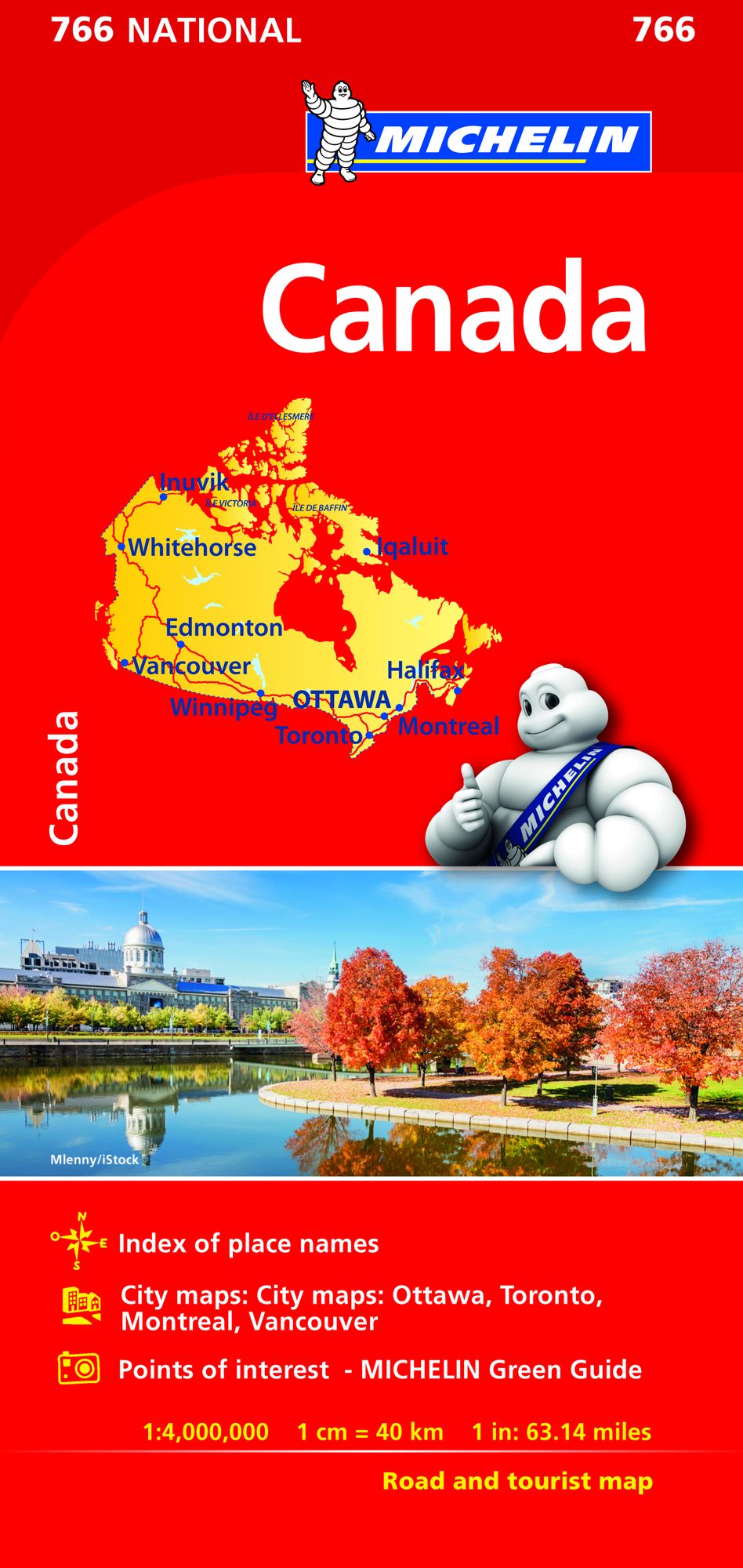 Michelin Canada Map # 766