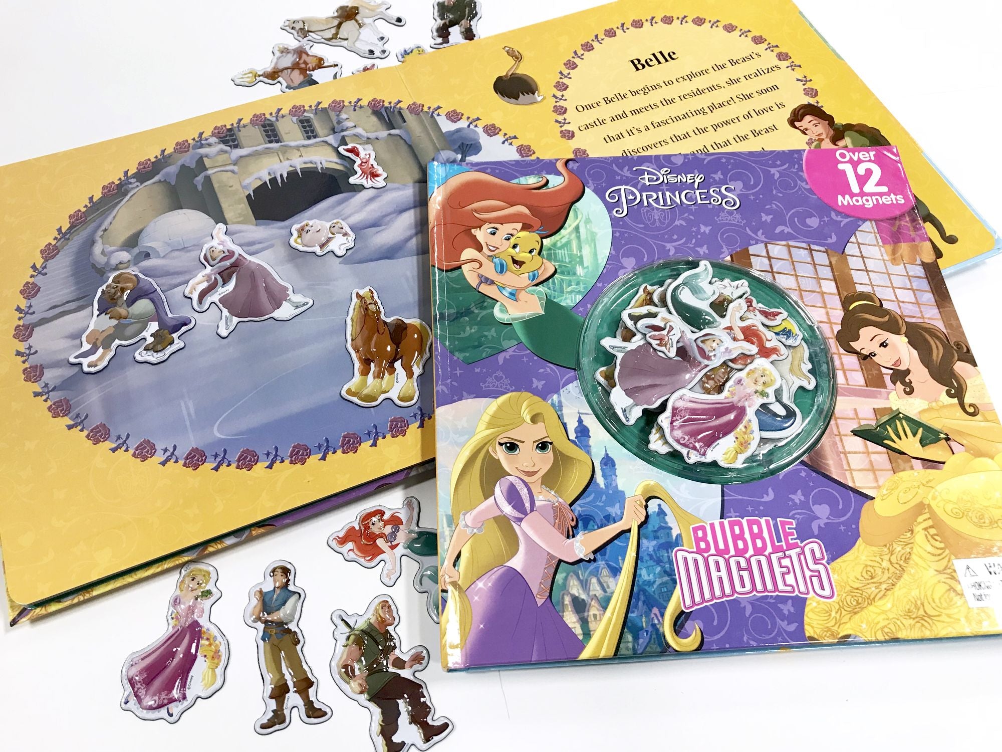 Disney Princess Bubble Magnet Book