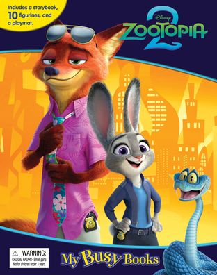 DISNEY ZOOTOPIA 2 MY BUSY BOOKS