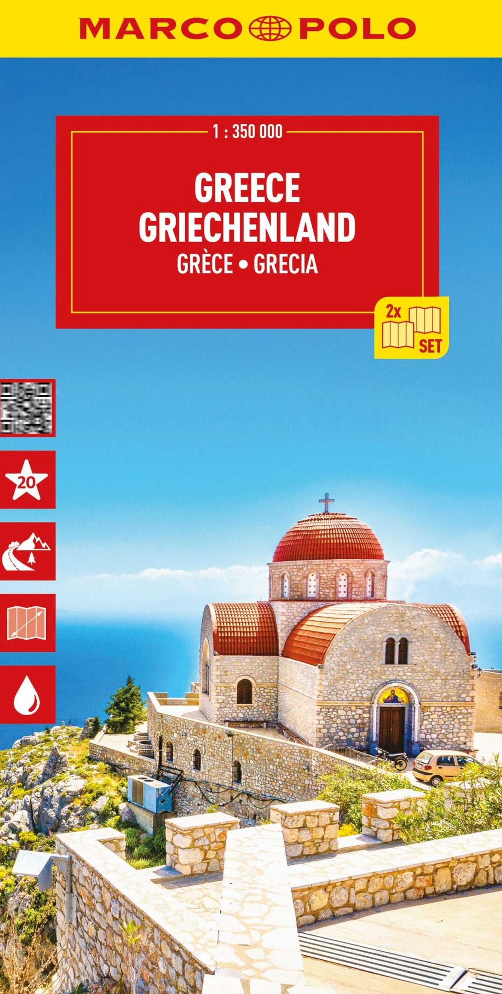 Greece Marco Polo Map