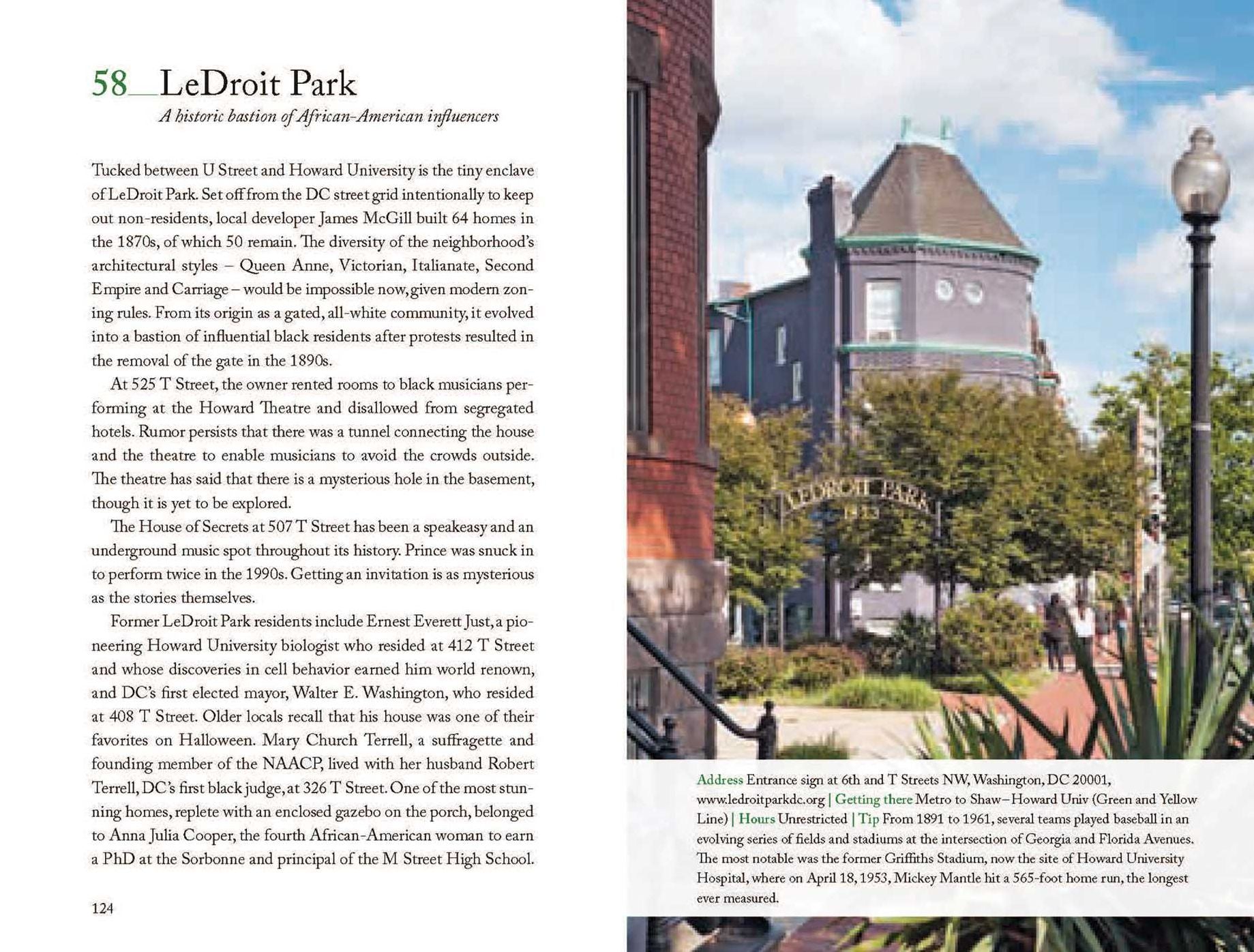 111 Places in Washington, DC That You Must Not Miss