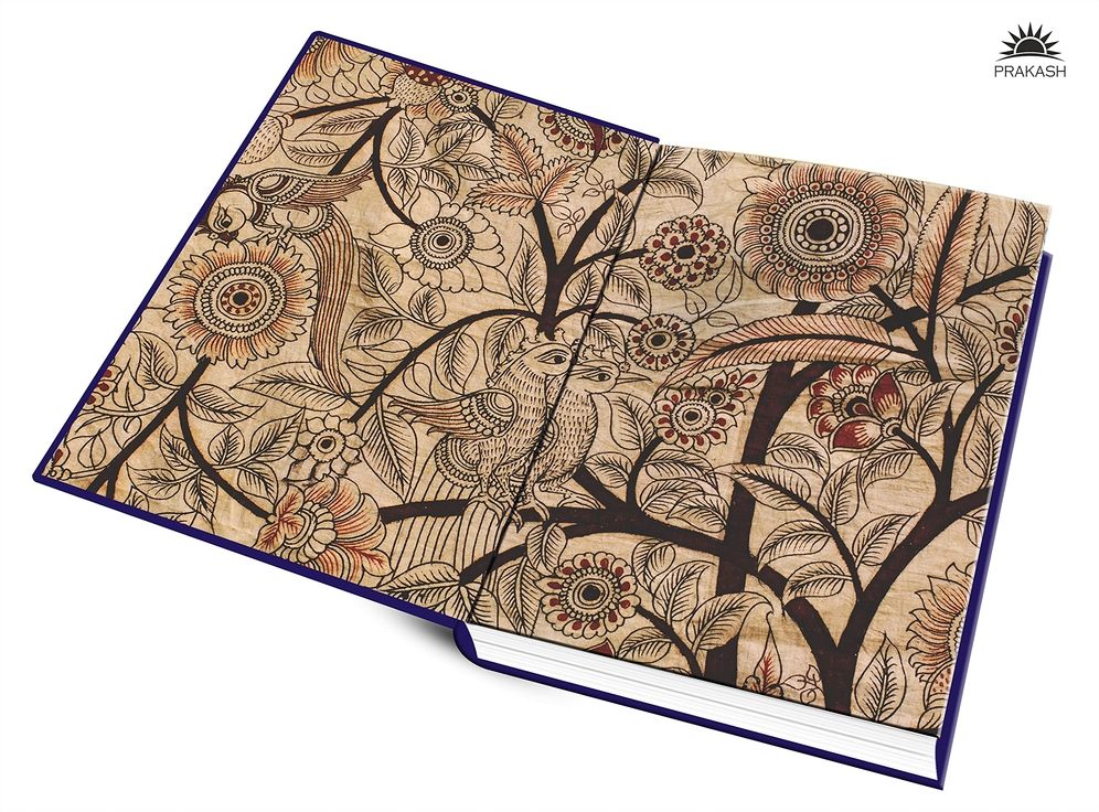 The Little Blue Book on Krishna (Deluxe Silk Hardbound)