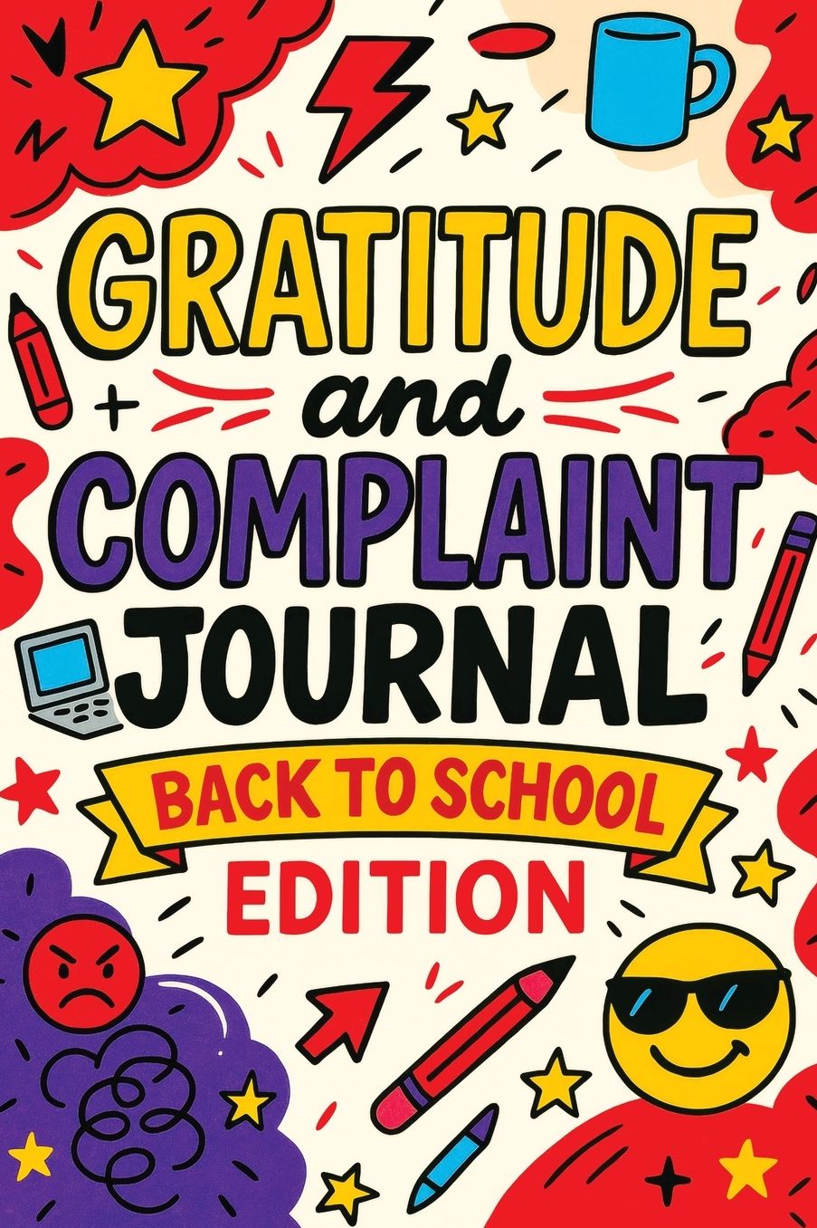 Gratitude and Complaint Journal: Back to School Edition - Funny Rage Therapy for Teens. Daily School Gripes, Rants and Guided Prompts to Survive the Year with Sanity
