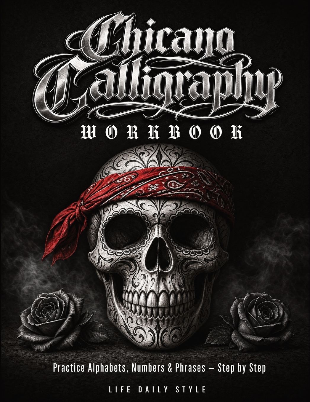 Chicano Calligraphy Workbook: A Street Art Lettering Guide in Mexican Urban Script - Step-by-Step Practice for Beginners and Fans of Latino Style Typography. A Creative Gift for Adults, Teens, Him, Her, Mom, or Dad.