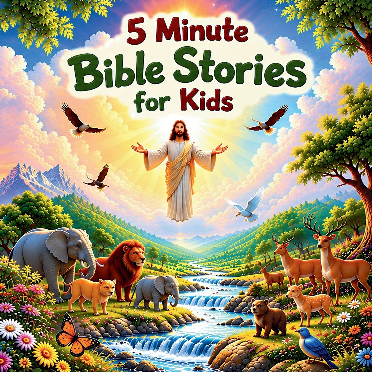 5 Minute Bible Stories for Kids: Bible Stories About Jesus and the Nativity: Short, Captivating Tales for Toddlers and Preschoolers