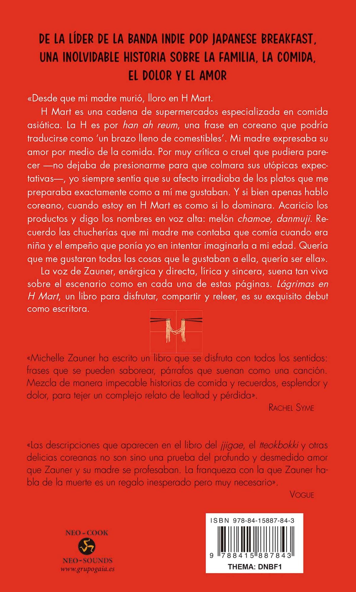L grimas en H Mart: Una historia de amor, p rdida y cocina coreana