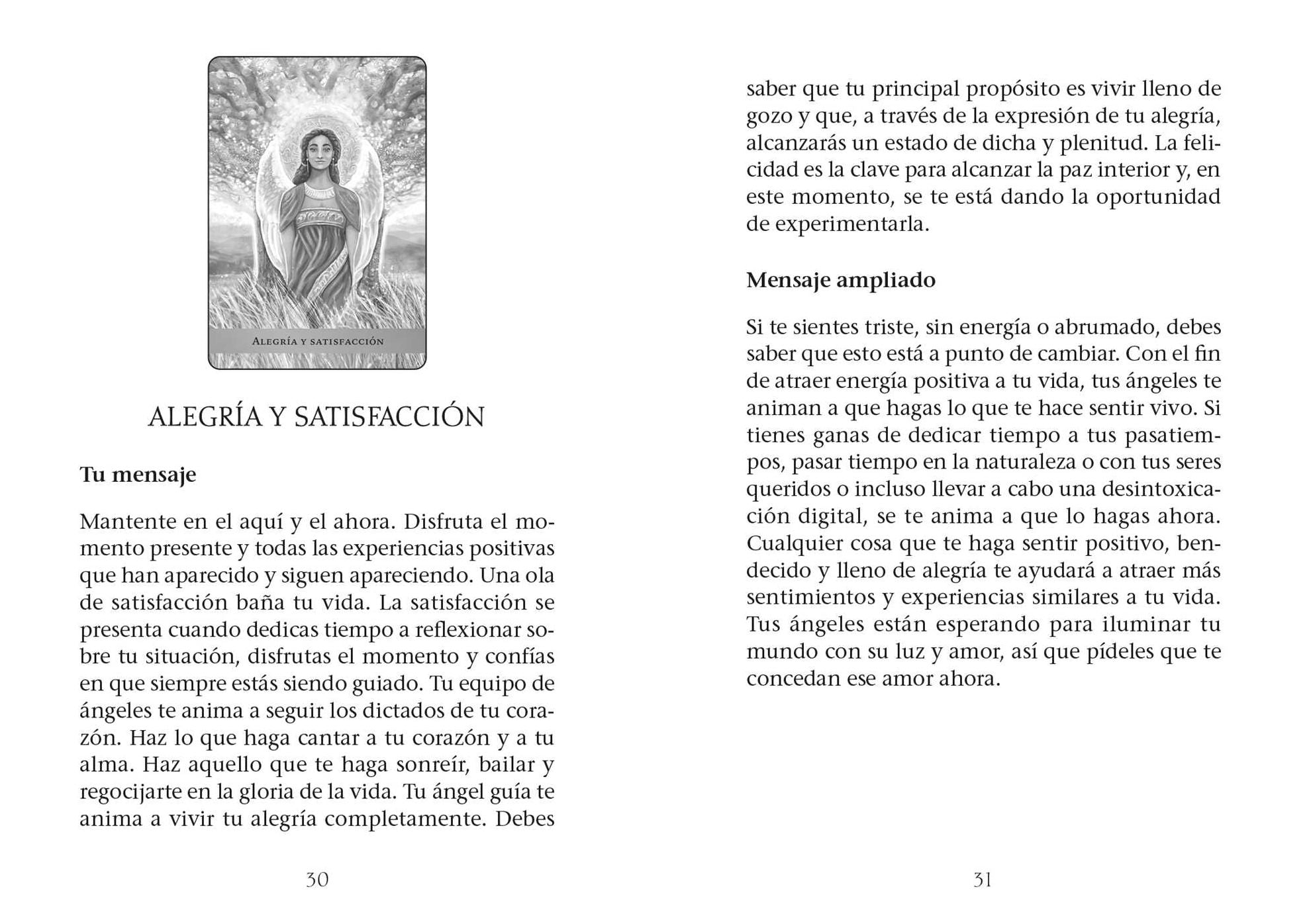 Or culo de los ngeles gu a: Libro y 44 cartas