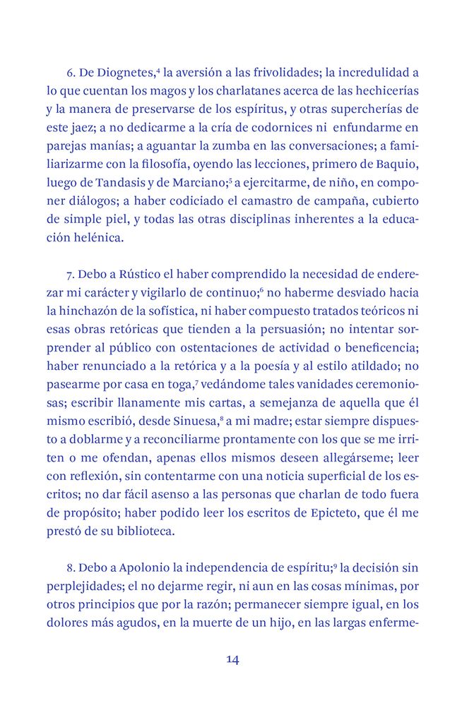 Meditaciones / Meditations