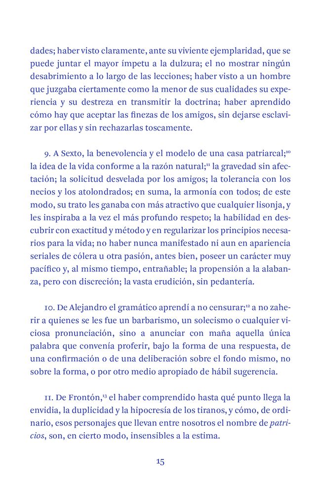 Meditaciones / Meditations