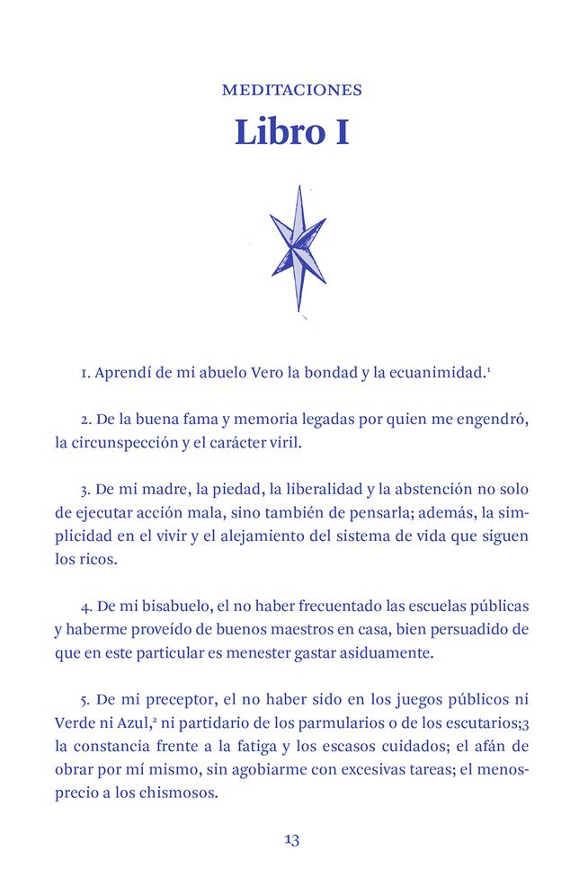 Meditaciones / Meditations