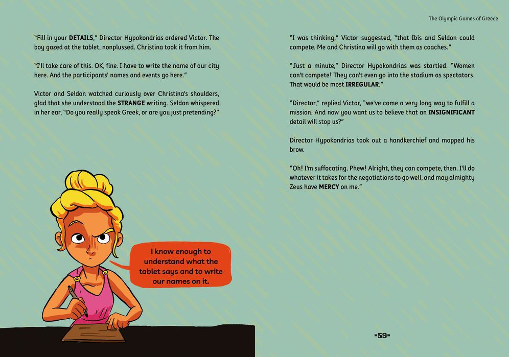 The Olympic Games of Greece: Books for kids ages 8-12. Ancient Greece book