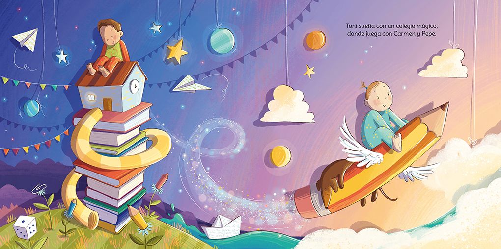 La noche antes de ir al colegio / The Night Before the First Day of School
