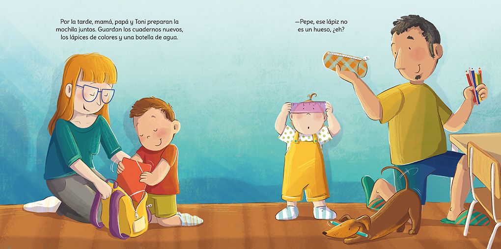 La noche antes de ir al colegio / The Night Before the First Day of School