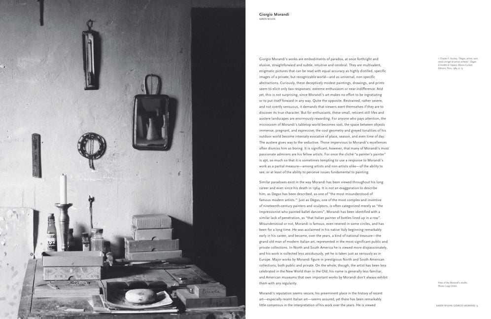 Giorgio Morandi: Works, Writings, Interviews