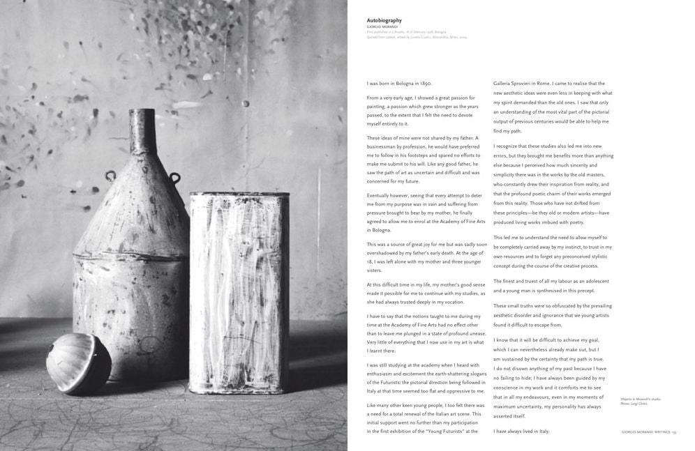 Giorgio Morandi: Works, Writings, Interviews