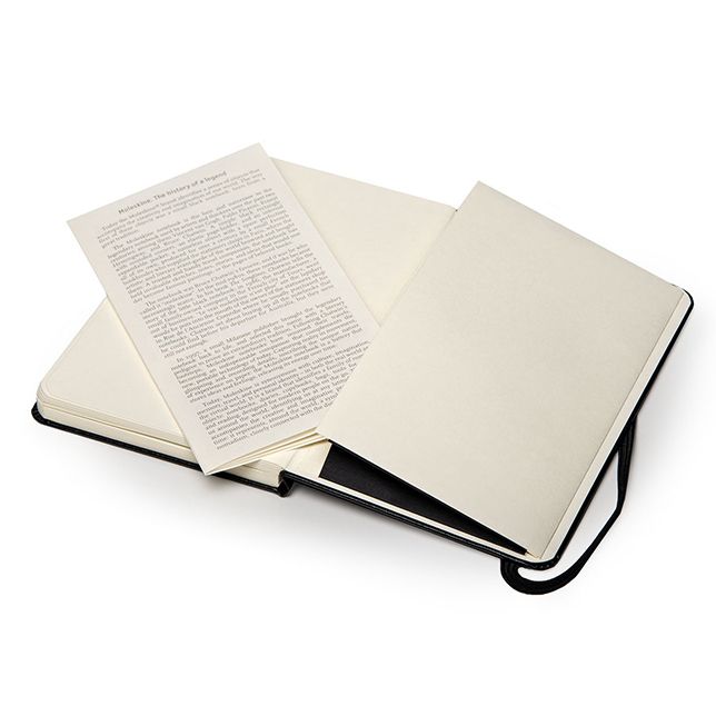 Moleskine Art Plus Sketchbook, Pocket, Plain, Black, Hard Cover (3.5 x 5.5)