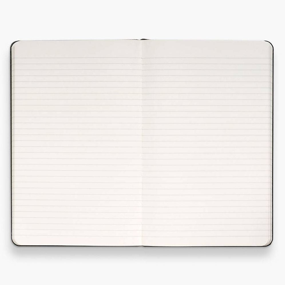 Moleskine Classic Notebook, Large, Ruled, Black, Hard Cover (5 x 8.25)