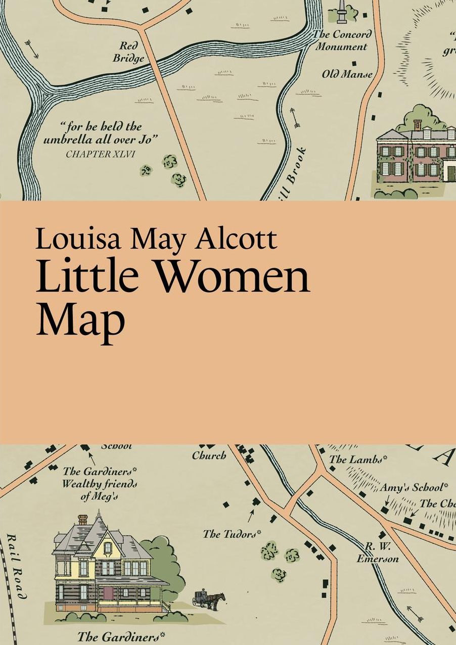 Louisa May Alcott: Little Women Map