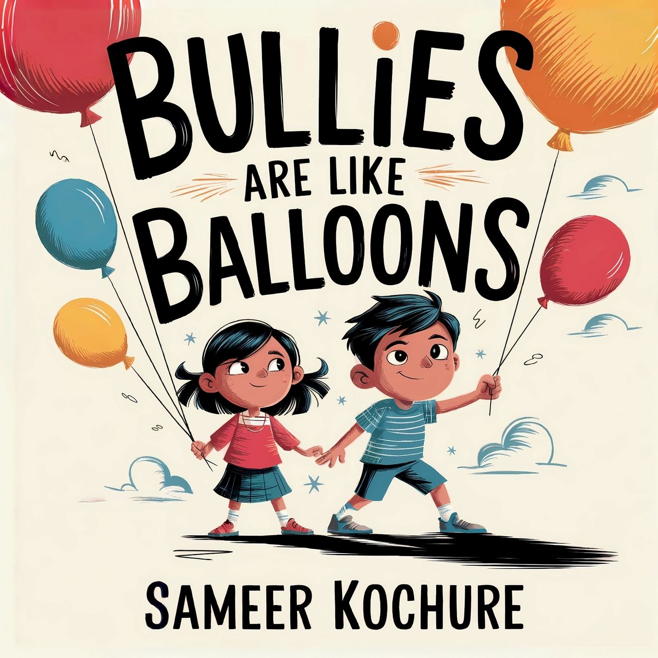 Bullies are like balloons: A timeless tale to help kids recognise bullying, stand tall and find their brave voice.
