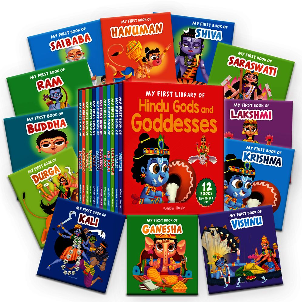 My First Library of Hindu Gods and Goddesses (Boxed Set)