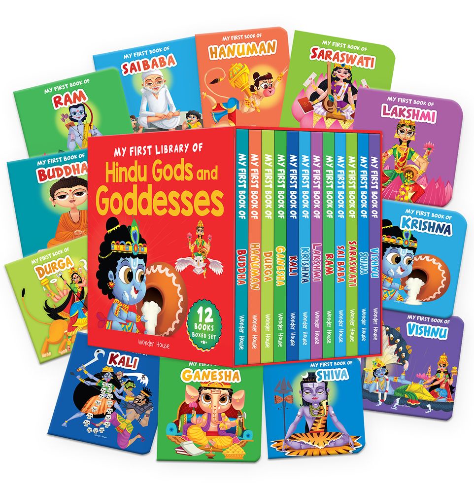 My First Library of Hindu Gods and Goddesses (Boxed Set)